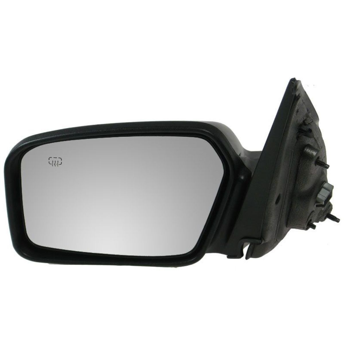 Mirrors Heated Puddle Light Smooth Black Pair Set For 06-12 Fusion 06-11 Milan