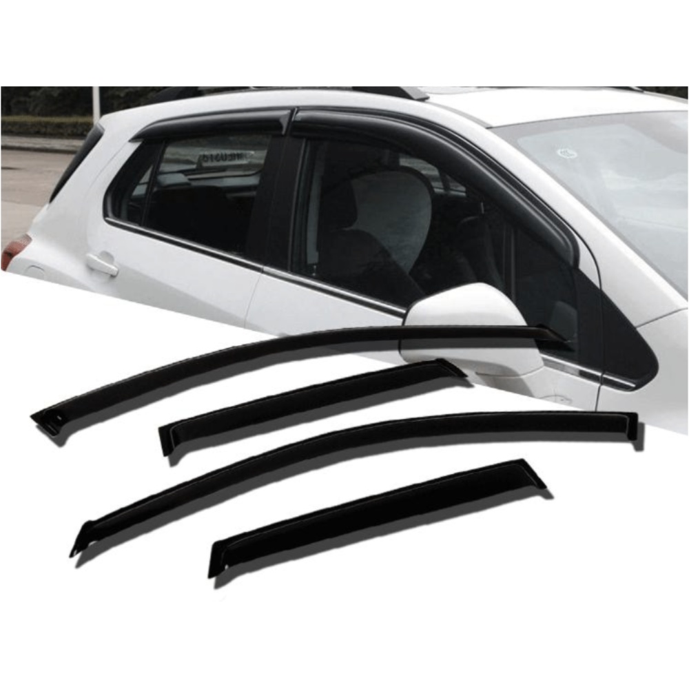 2 Sets Of - Out Channel Style Sun Rain Window Visors Visor For 94458