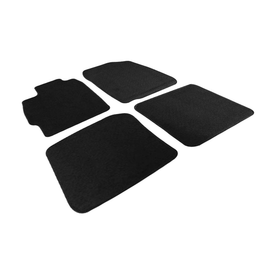 For 05-10 TC Coupe Floor Mats Front & Rear Nylon Black OE Factory Fitment 4PC