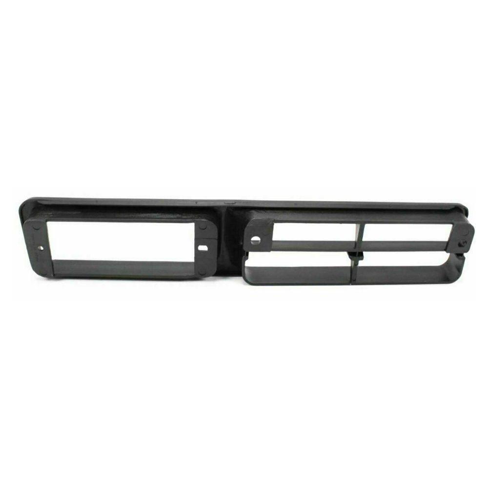 Front Bumper Chrome Steel + Signal Light + Bezels For 1996-1997 Nissan Pickup