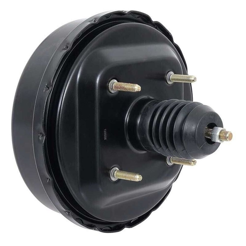 Power Brake Booster Universal Black, 9 Inch Slim Line Design, Single Diaphragm
