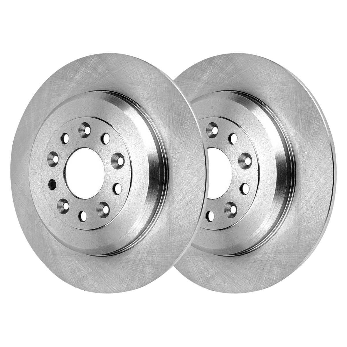 For 2011-2014 Edge 2008-2019 Taurus 2011-2019 Explorer Rear Brake Rotor Pair