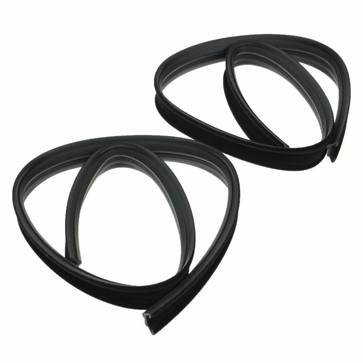 Post Glass Run Channel Rubber Seal Kit Set For 1968-1972 Chevrolet 2 Door Sedan