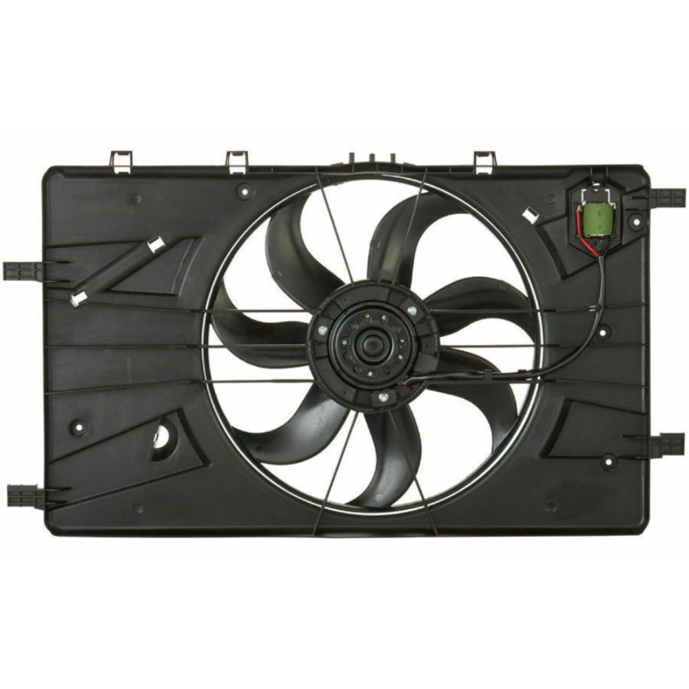 Radiator & Condenser Fan For Buick 12-17 Verano Chevrolet 11-15 Cruze GM3115243