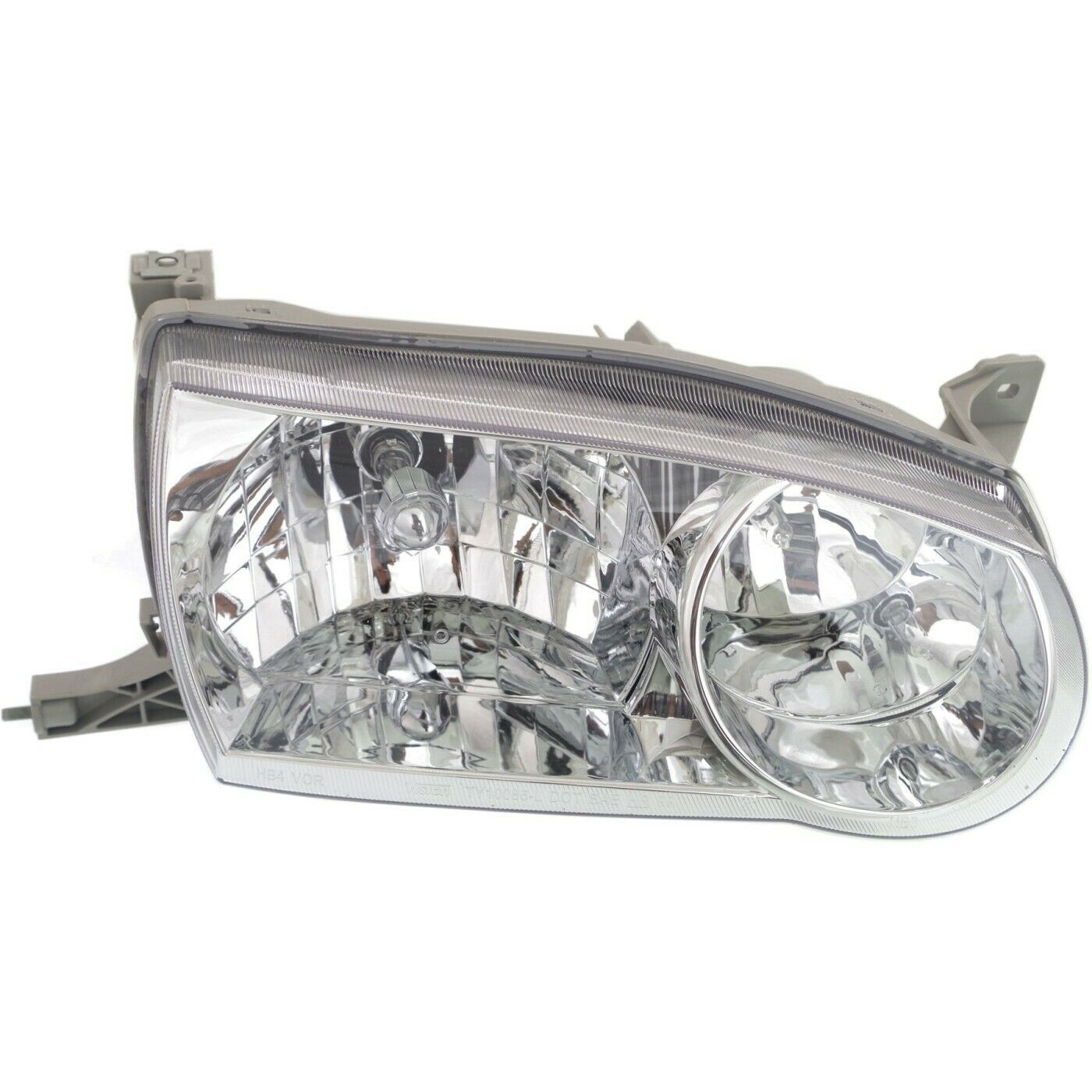 Headlight Set For 2001-2002 Toyota Corolla Sedan Left And Right With Bulb 2Pc