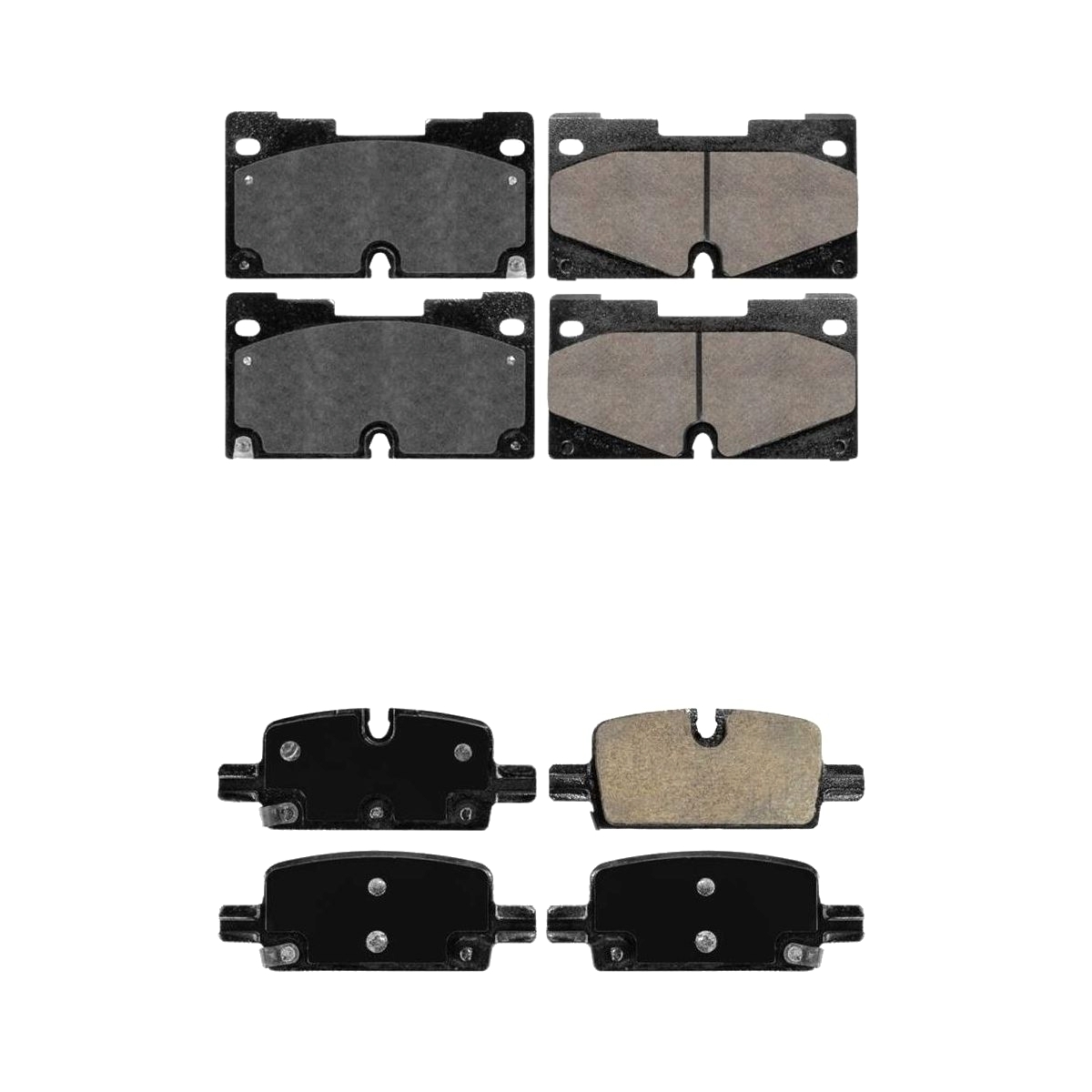 For 21-23 Escalade Premium Luxury Ceramic Front & Rear Disc Brake Pads Hardware