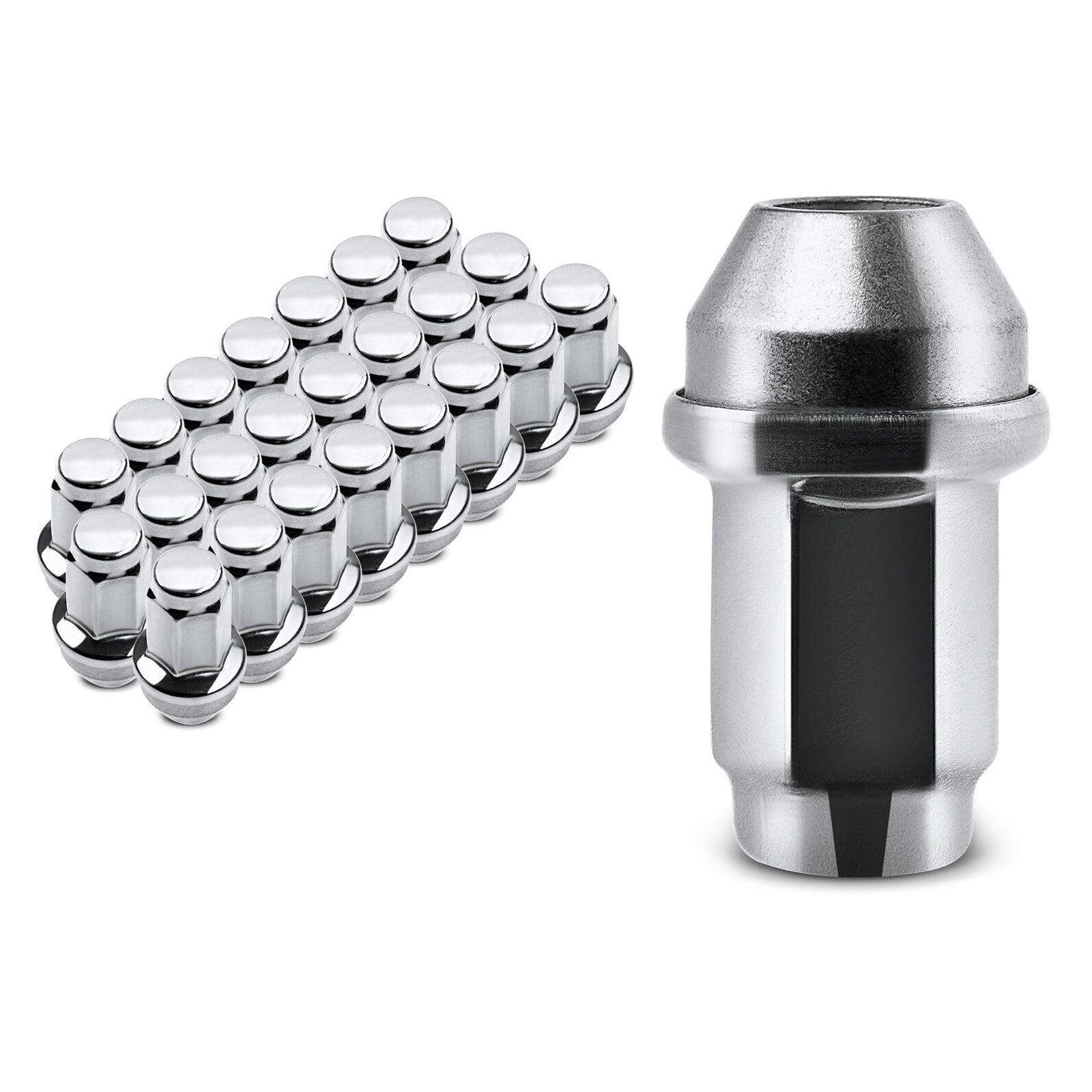24x M14-2.0 Wheel Lug Nut F-150 2001-2014 Expedition Lincoln Navigator