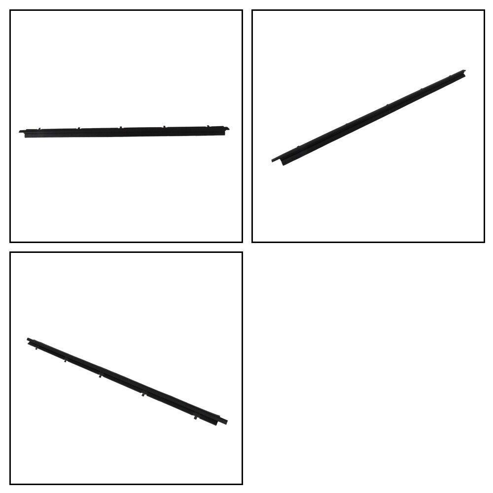 For 83-92 Chevrolet S10 Tahoe Extended Cab Pickup Door Seal Kit Matte Black