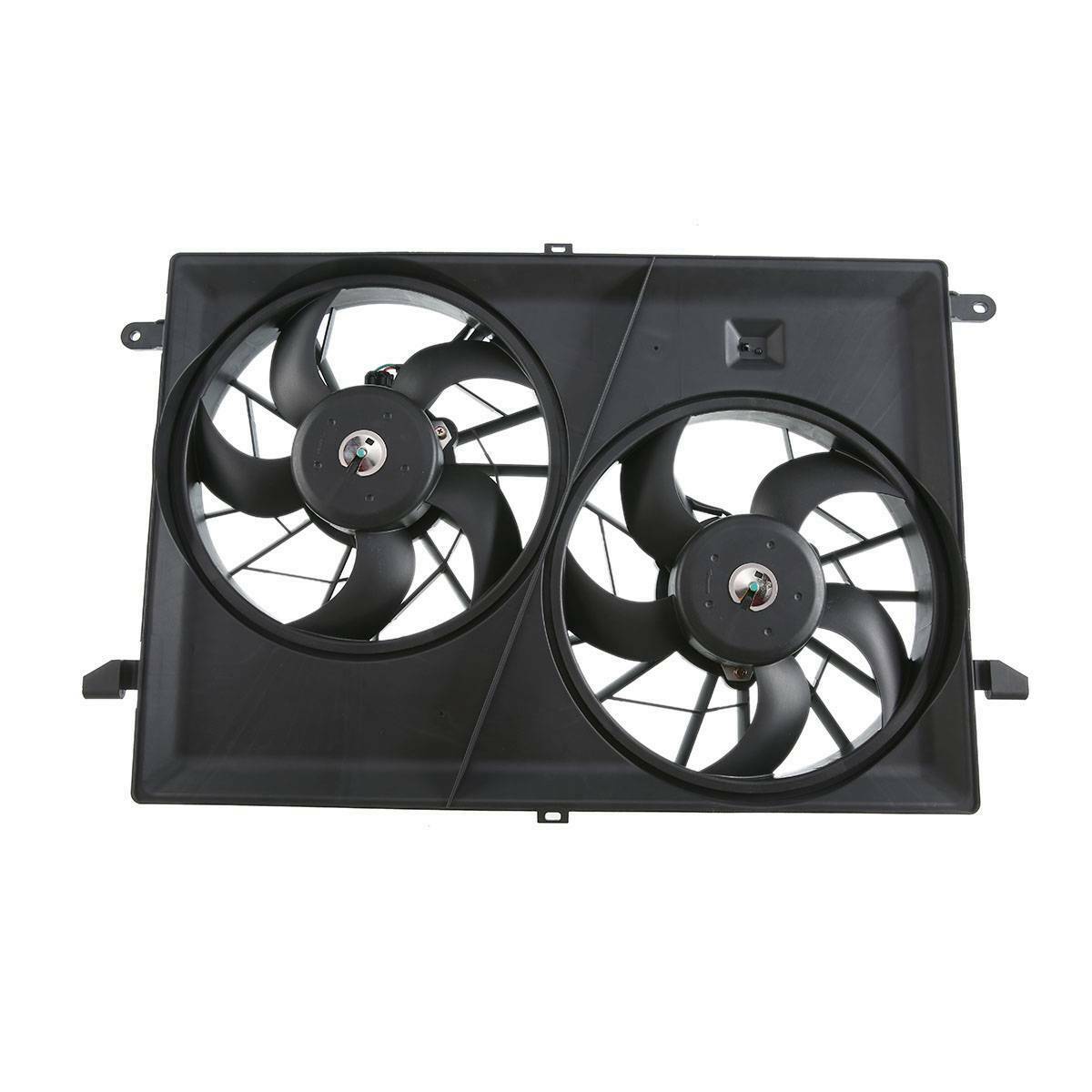Dual Radiator Cooling Fan Assembly For Acadia Enclave Outlook Traverse 25927026