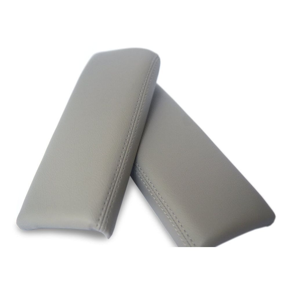 Center Console Armrest Leather Synthetic Cover For 10-15 CX-9 Sport Utility Gray