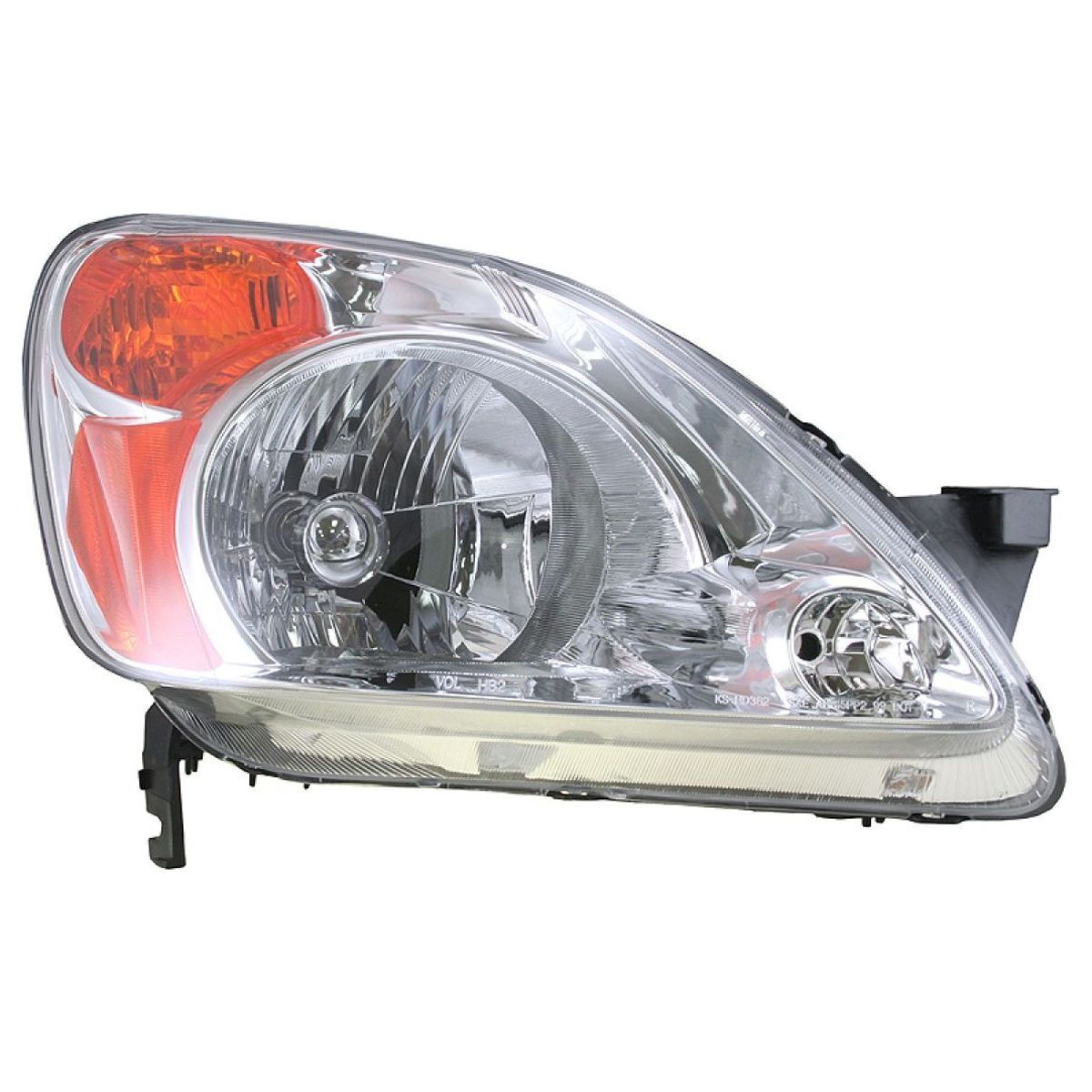 For 2002-2004 Honda CR-V Sport Utility Headlights Headlamps Left & Right Set