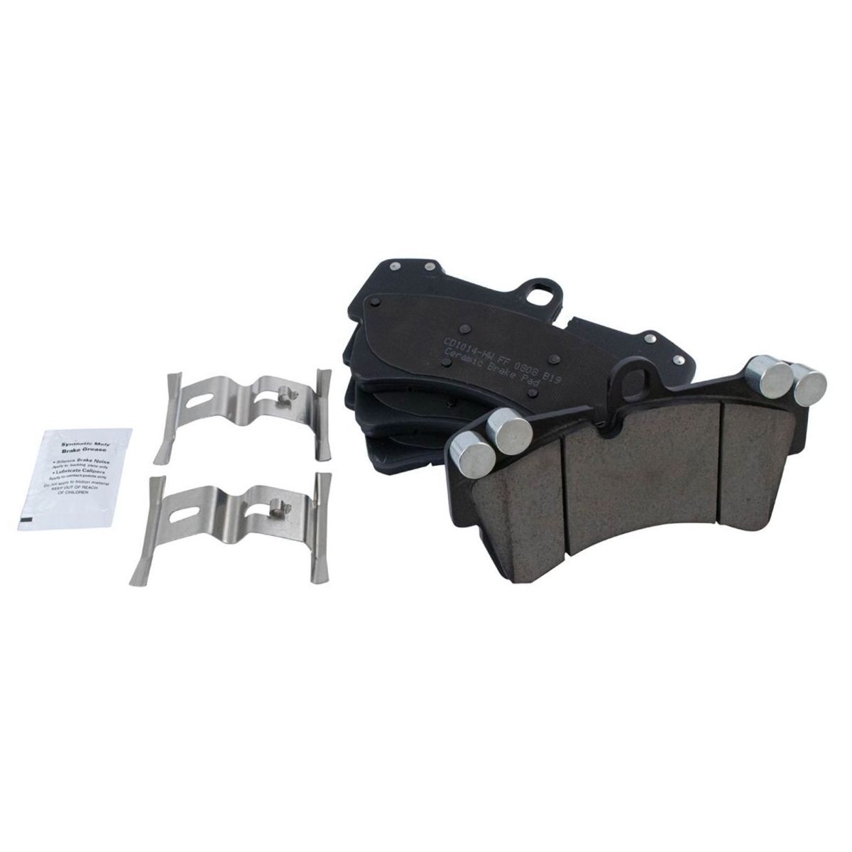 Front & Rear Ceramic Disc Brake Pad Kit For 2011-2015 Audi Q7 Premium Plus SUV