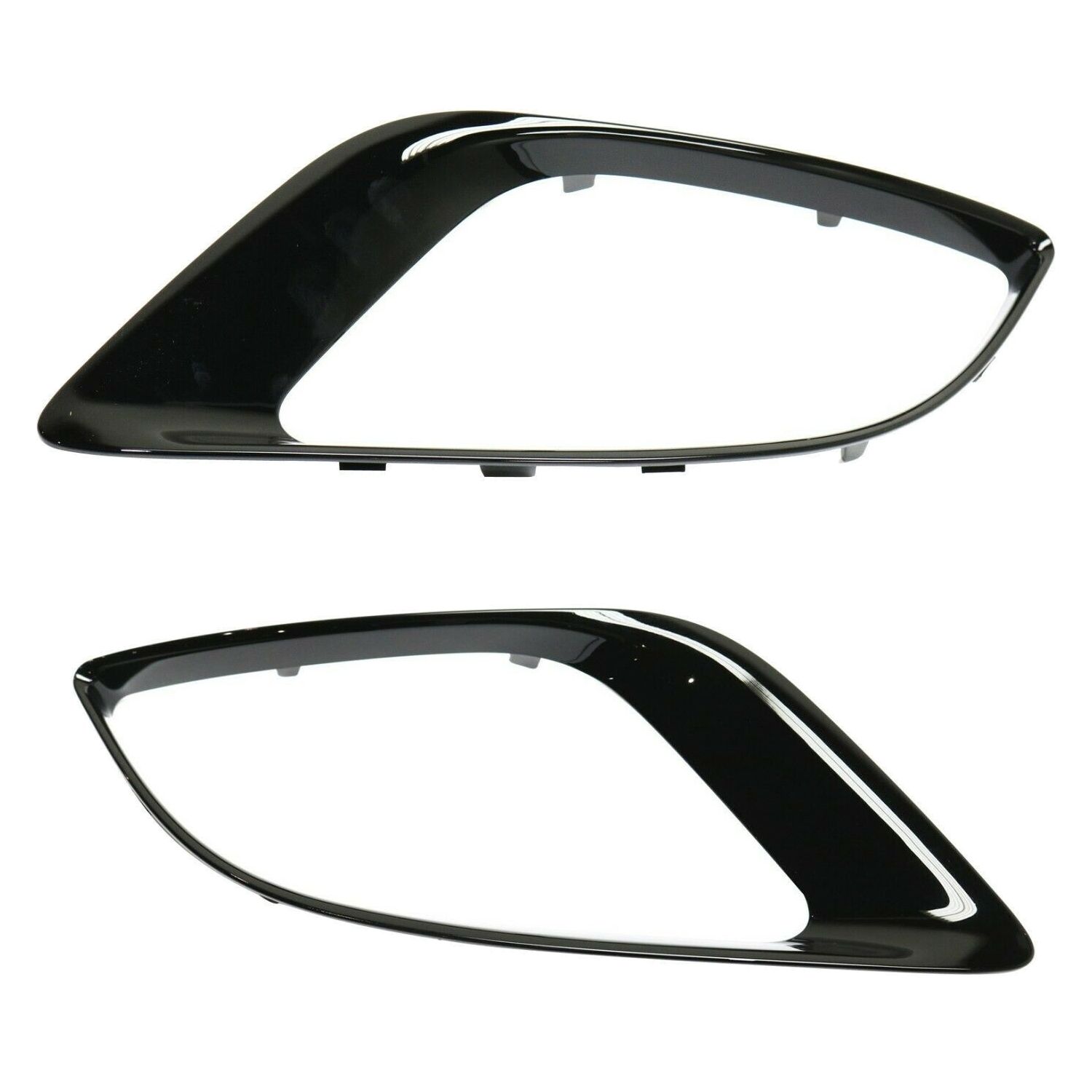 Fog Light Trim Set For Dodge 2016-2020 Durango Left And Right Plastic 2Pc