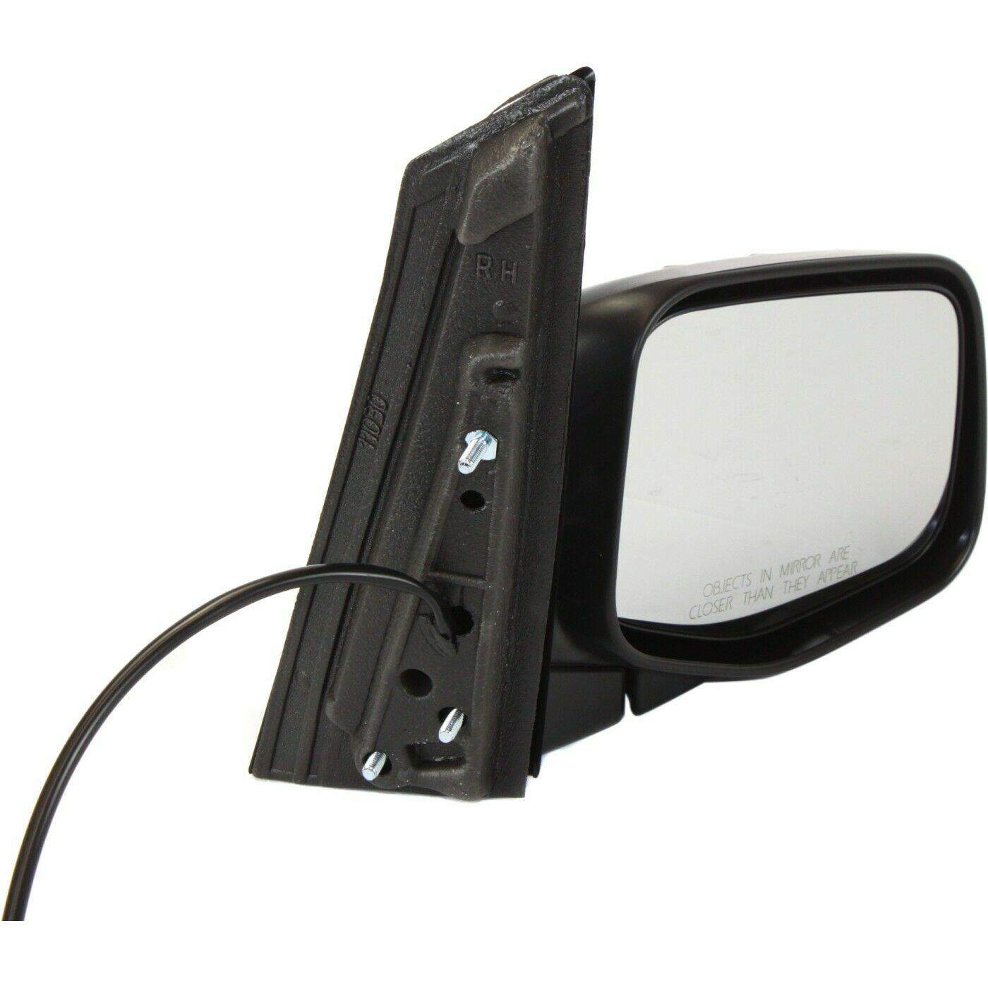 Power Mirror For 11-13 Odyssey Mini Passenger Van Passenger Side Textured Black