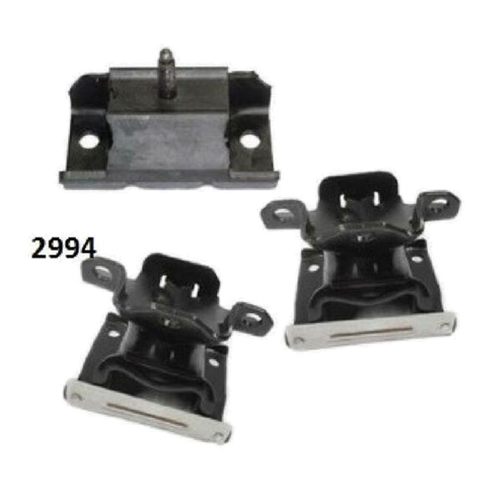 Engine Motor Mounts & Transmission Mount 3Pcs Set For 99-06 Sierra 1500 SL 4.3L