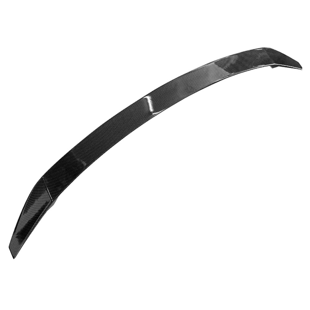 Fits 21-23 Hyundai Elantra Carbon Fiber Print Rear Tail Trunk Spoiler Lip Wing