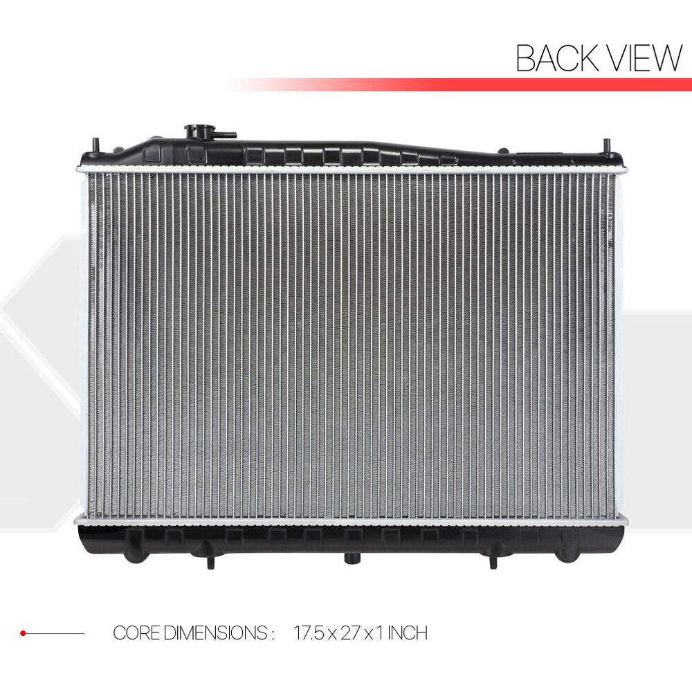 For 98-04 Frontier A86536-5122ARMEO Aluminum Factory Replacement Radiator 2215