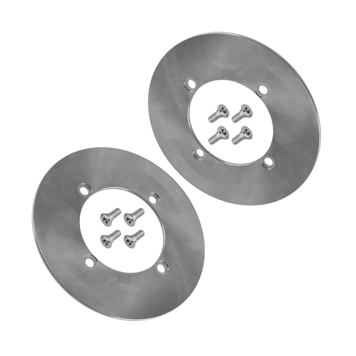 2x Front Rear Brake Disc Rotor W/Bolts For Yamaha Viking VI 700 YXC700 EPS 15-25