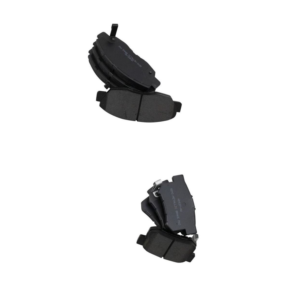 For 97-99 Acura CL Premium Coupe Front Rear Semi Metallic Disc Brake Pad Kit