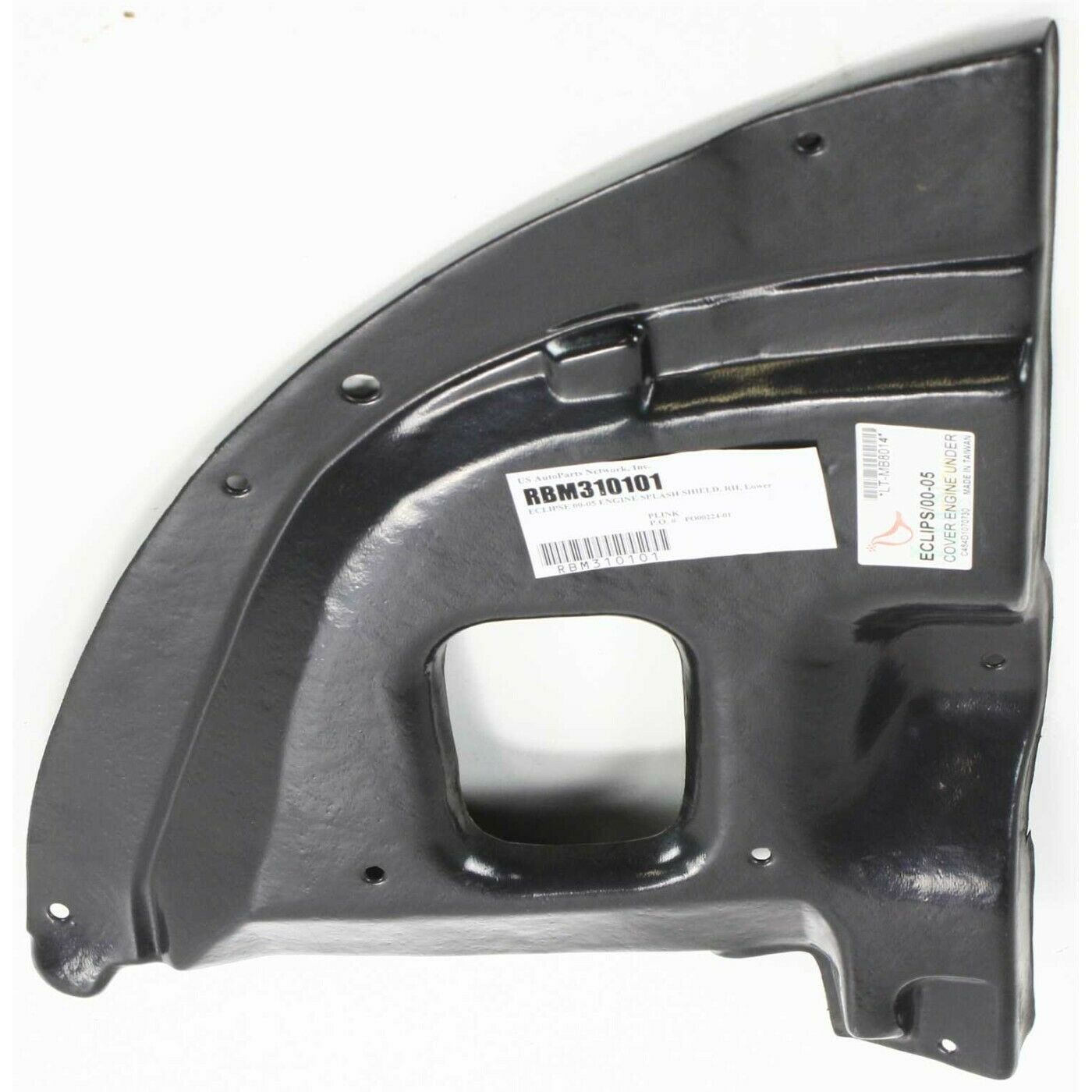 Passenger Side Engine Splash Shield For 2000-2005 Mitsubishi Eclipse