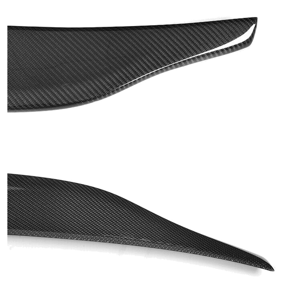 Fits 17-23 Audi A4 S4 B9 Style Carbon Fiber Rear Trunk Spoiler Wing Tail Lip