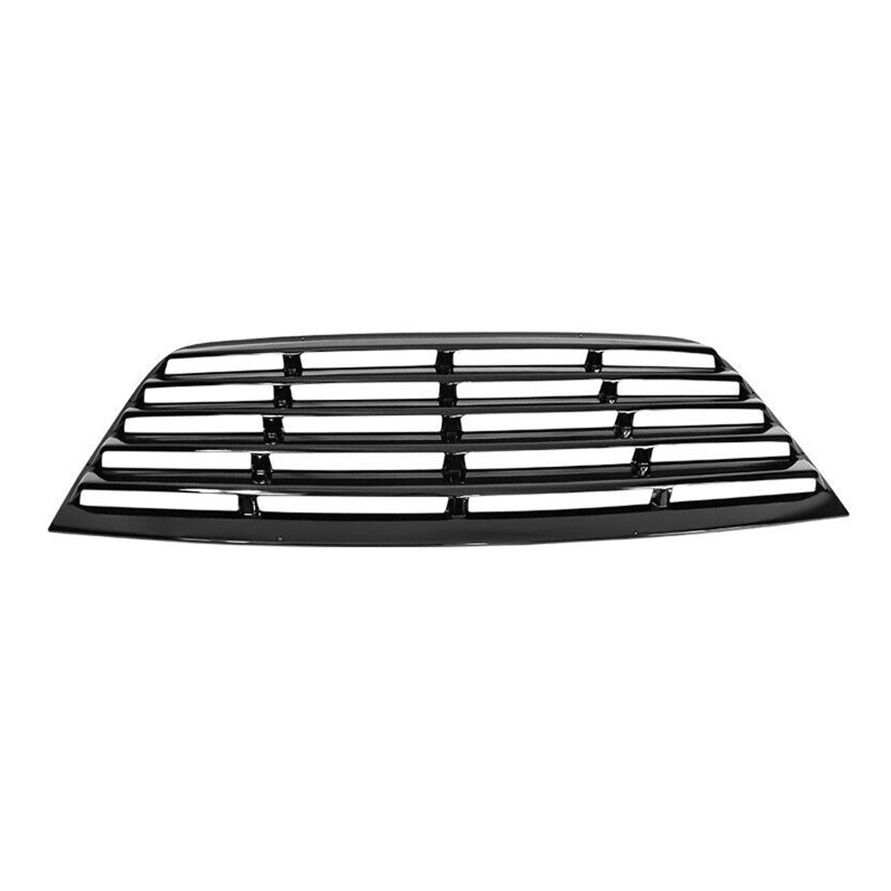 For Challenger 08-23 Dodge Challenger Rear Window Louver Cover ABS Gloss Black