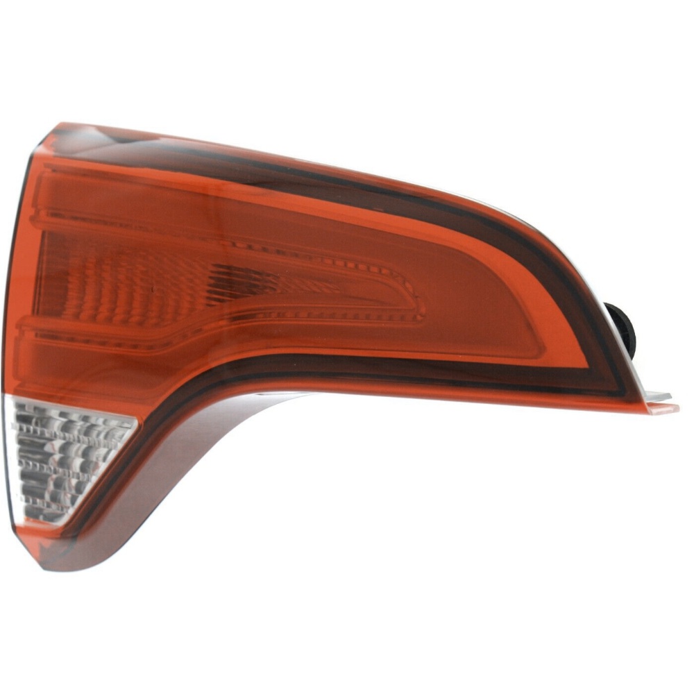 Halogen Tail Light For Kia 14-15 Sorento Left Inner Clear/Red W/ Bulbs