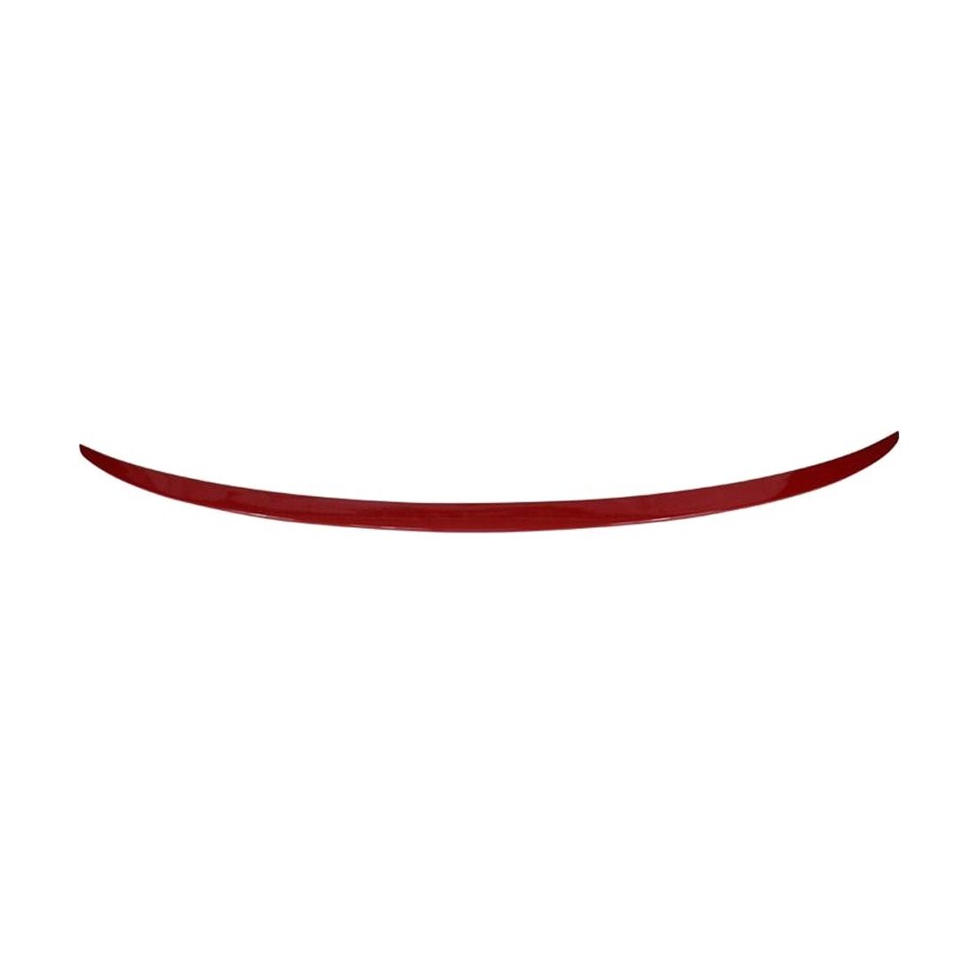 For 19-23 3 Mayor Model 3 OE Style Trunk Spoiler ABS #PPMR Sunset Red Metallic