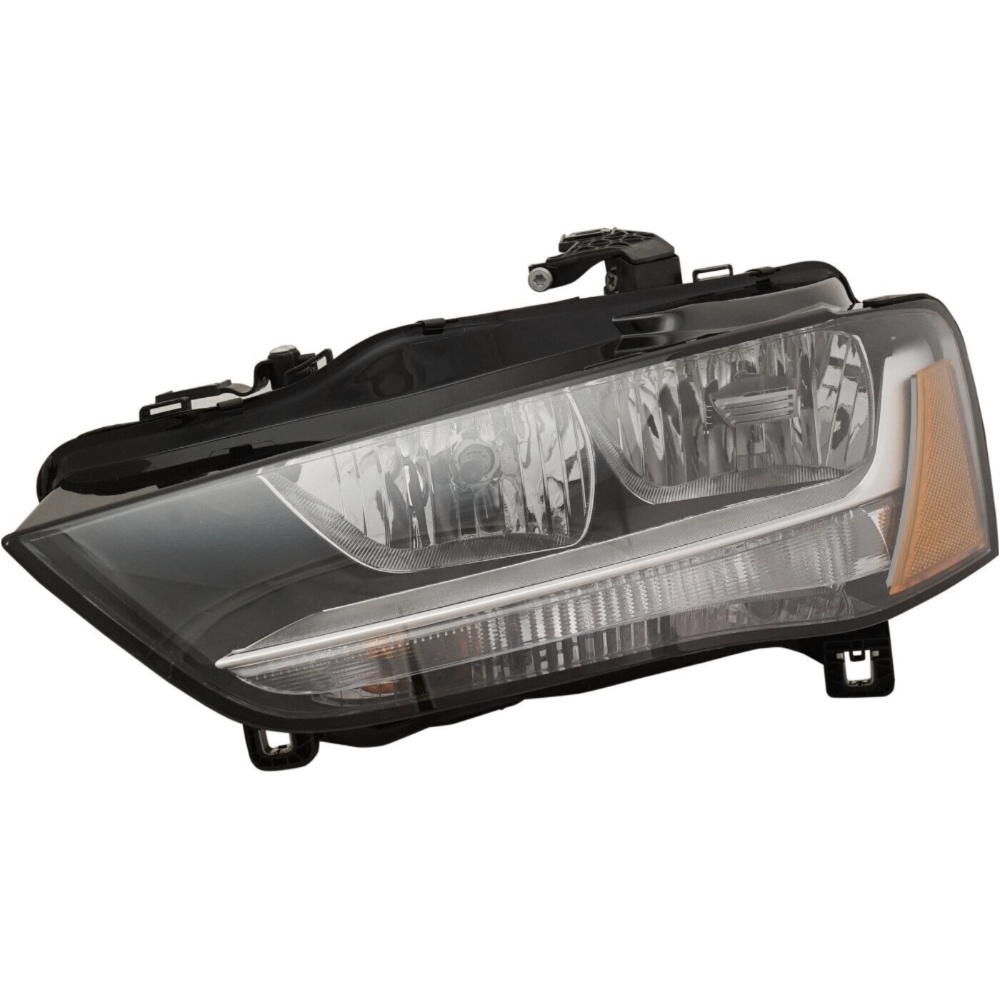 Headlight Set For 2013-2016 A4 Quattro S4 Allroad Left And Right With Bulb 2Pc