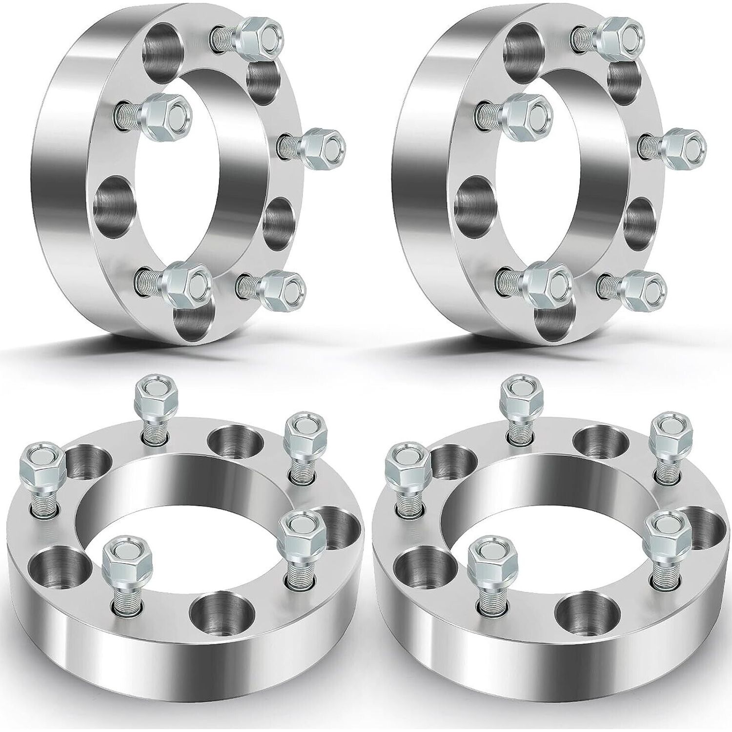 5x5.5 Wheel Spacers 1.25" Inch 108mm 12x1.25 For 00-02 Grand Vitara JLS 4pc