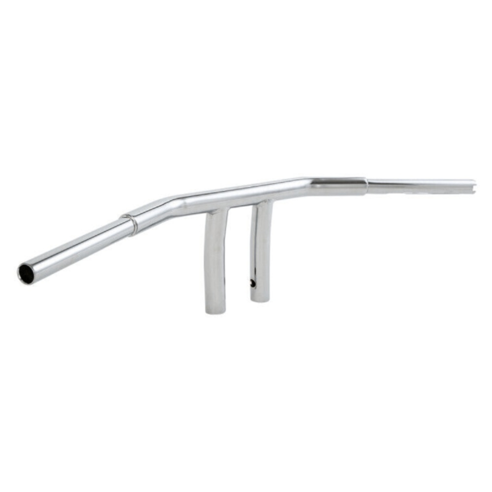 Chrome 1-1/4" Fat 8"Rise T-Bar Handlebar For Harley-Davidson Road Drag Bar