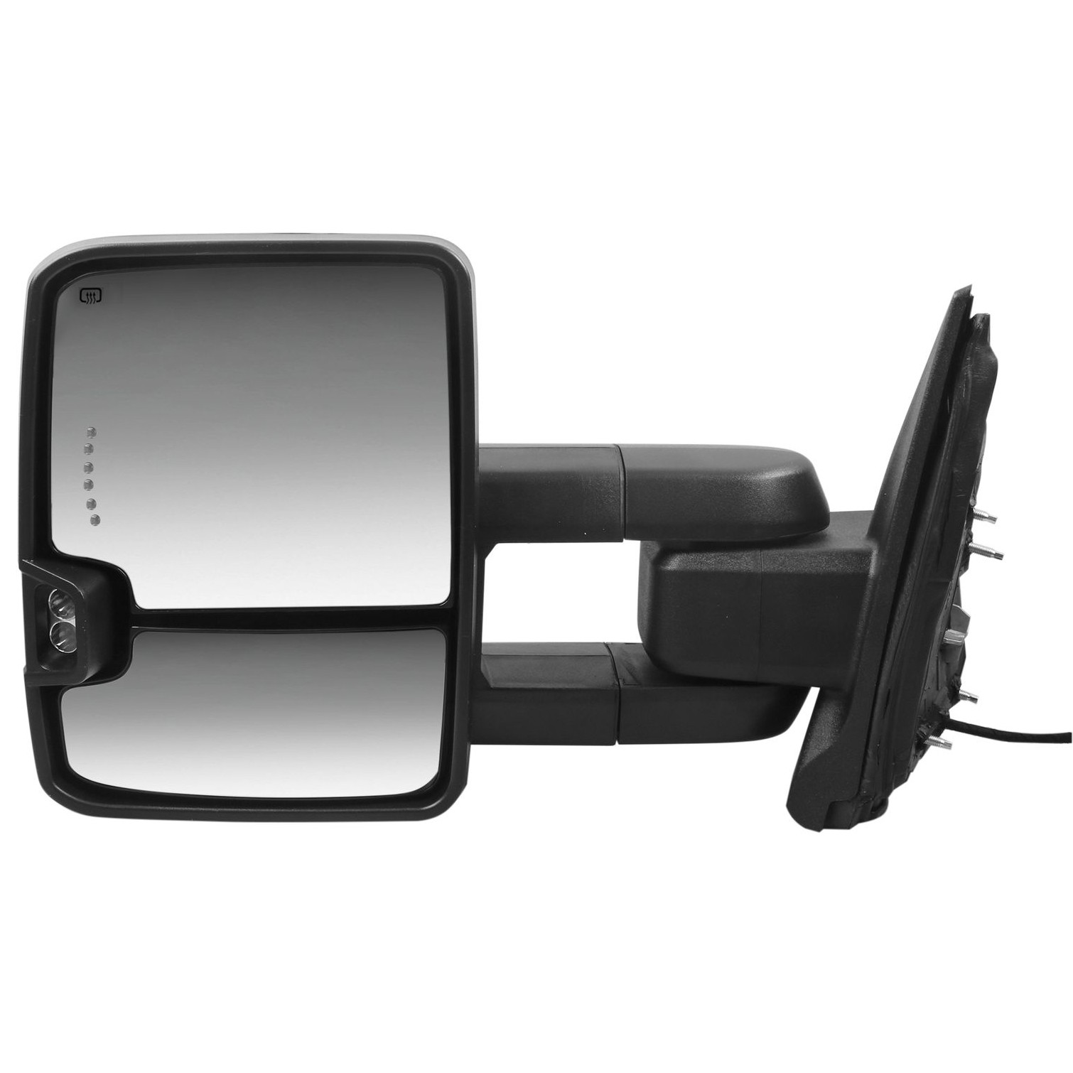 Pair Power Heated Tow Mirrors For Excursion F250 F350 F450 F550 SuperDuty