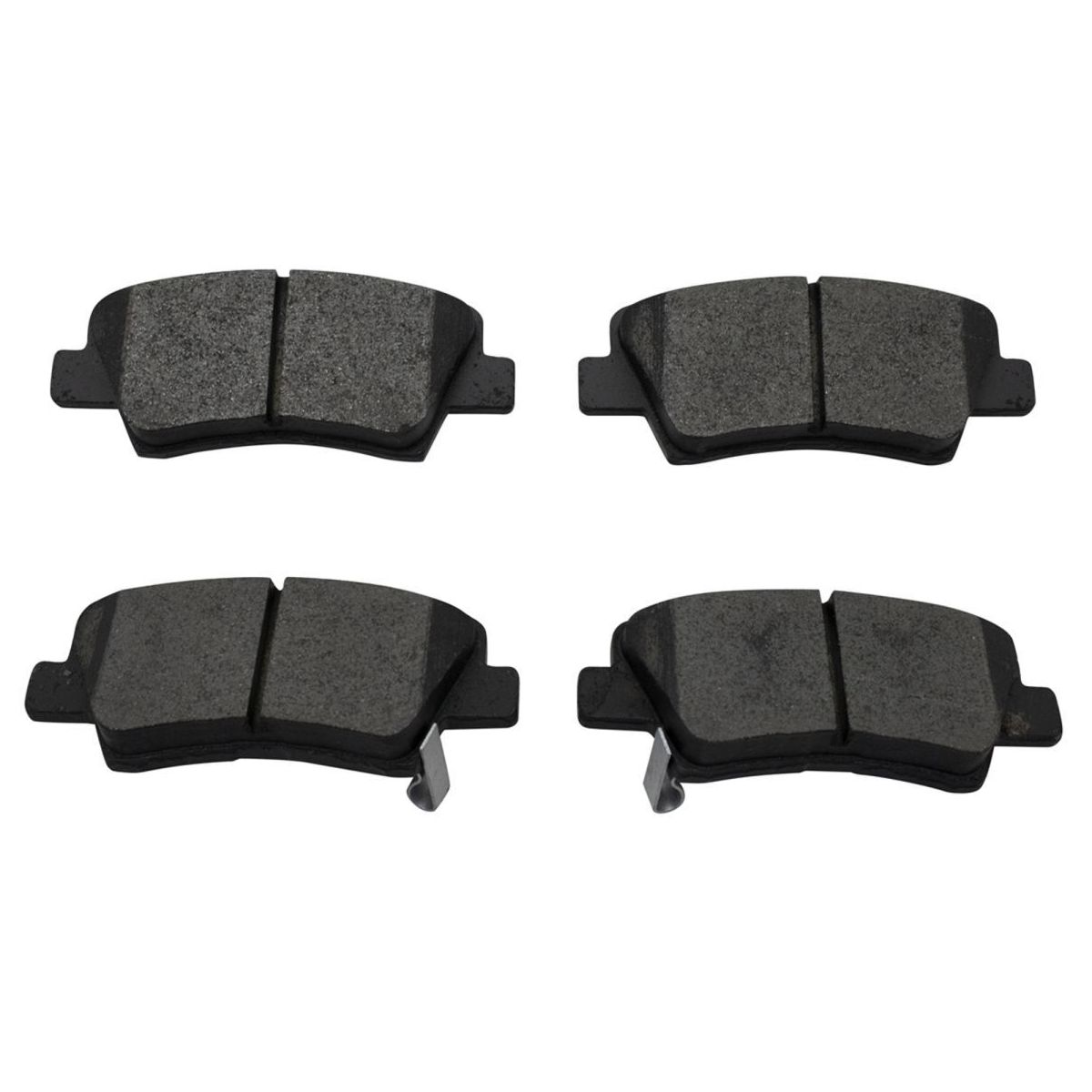 For 2014-2018 Kia Forte Sedan Rear Premium Ceramic Brake Pad & Coated Rotor Kit
