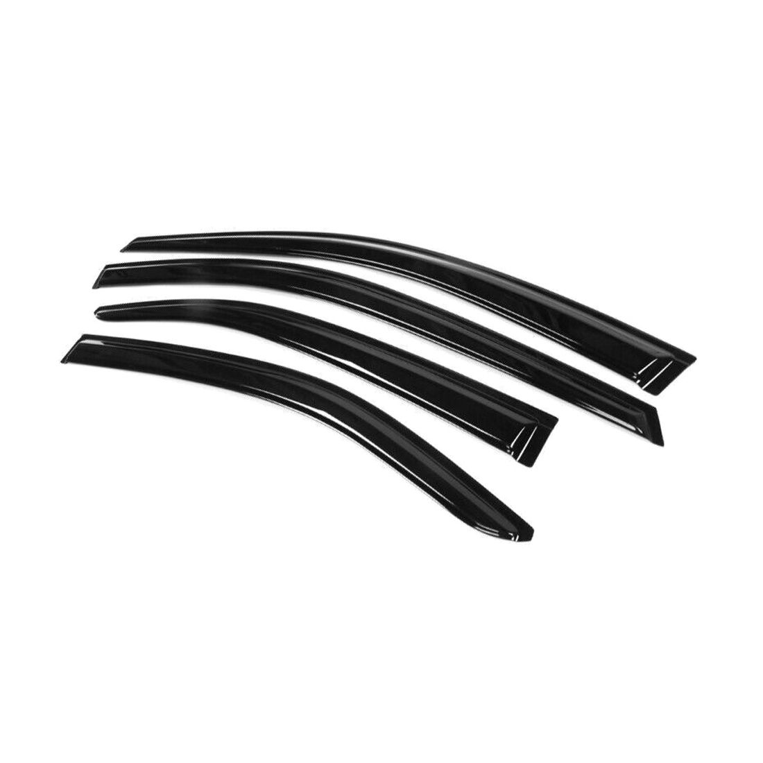 For Toyota 2020-2024 Corolla 4pcs Window Visors Tape-On Vent Rain Windshield
