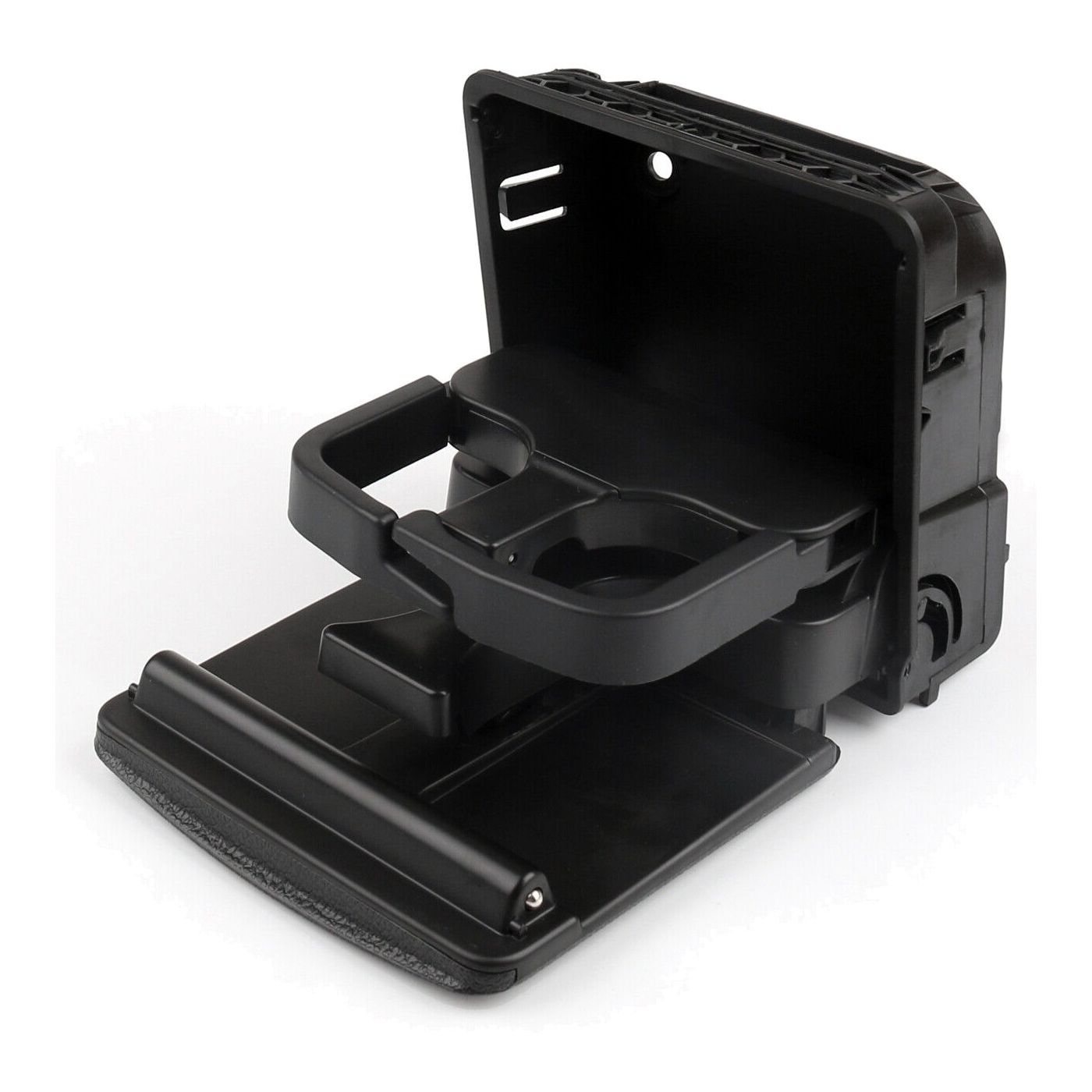 Rear Armrest Central Console Cup Holder For VW Jetta Gti MK5 Golf MK6 Black UE