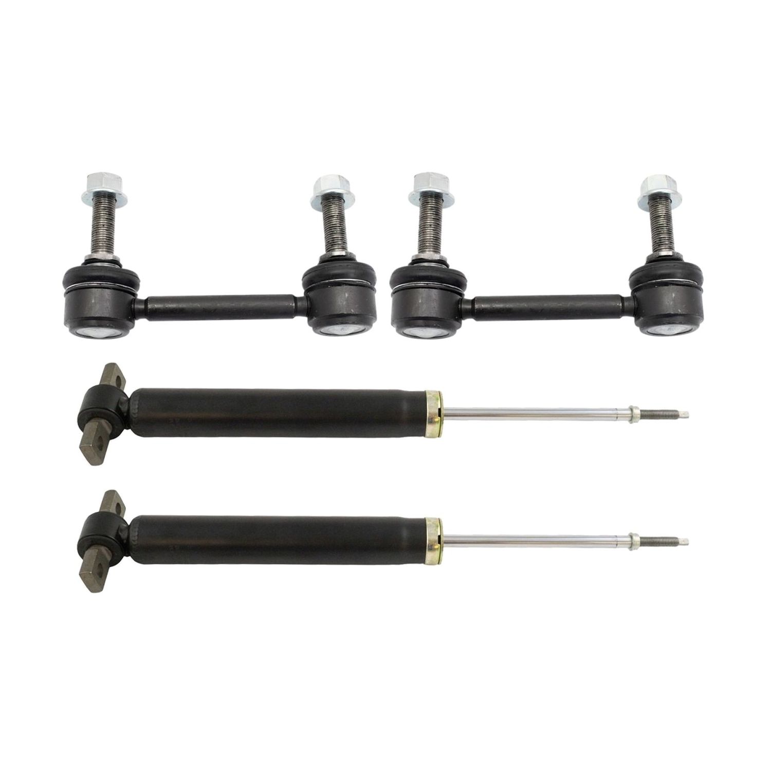 For 2013-2020 Ford Fusion Rear Shock Absorbers Sway Bar Links Kit