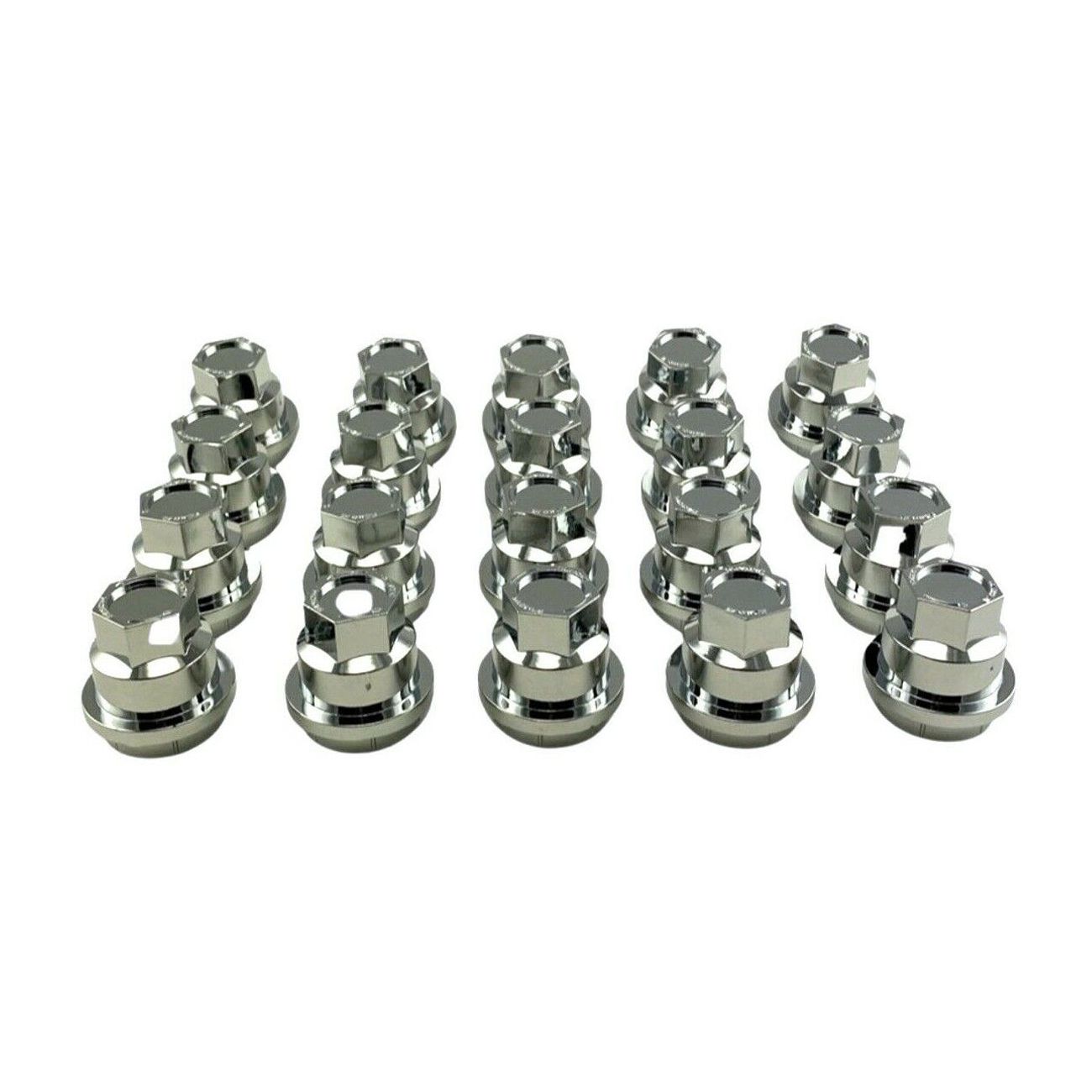 For 1994-2005 Blazer Sport Utility A86515-LNC367 20x Chrome Lug Nut Covers Caps