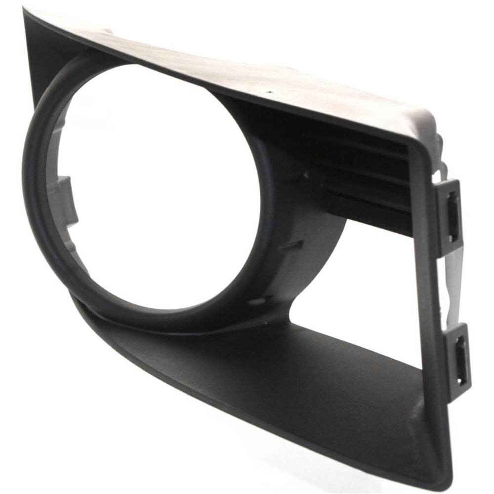 Fog Light Trim Set For Dodge 2007-2010 Caliber Left & Right Black Plastic 2Pc