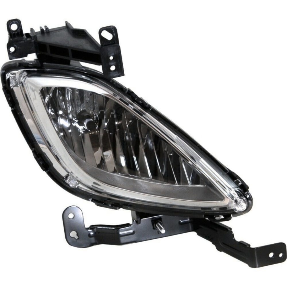 Clear Lens Fog Light For Hyundai 2011-2013 Elantra Sedan RH W/ Bulb