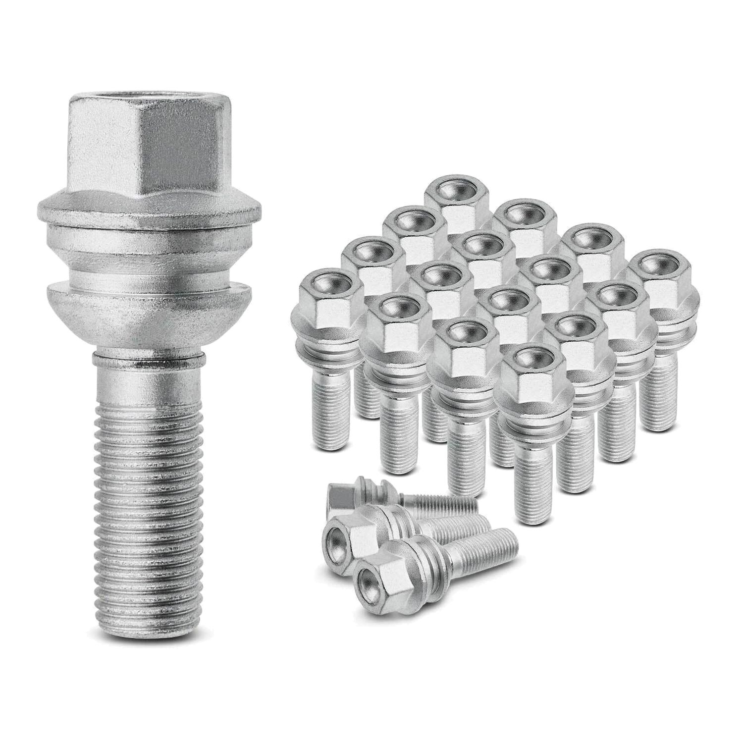 20x M14-1.5 Wheel Lug Bolt For Volkswagen Touareg 04-14 Audi Q7 Porsche Cayenne