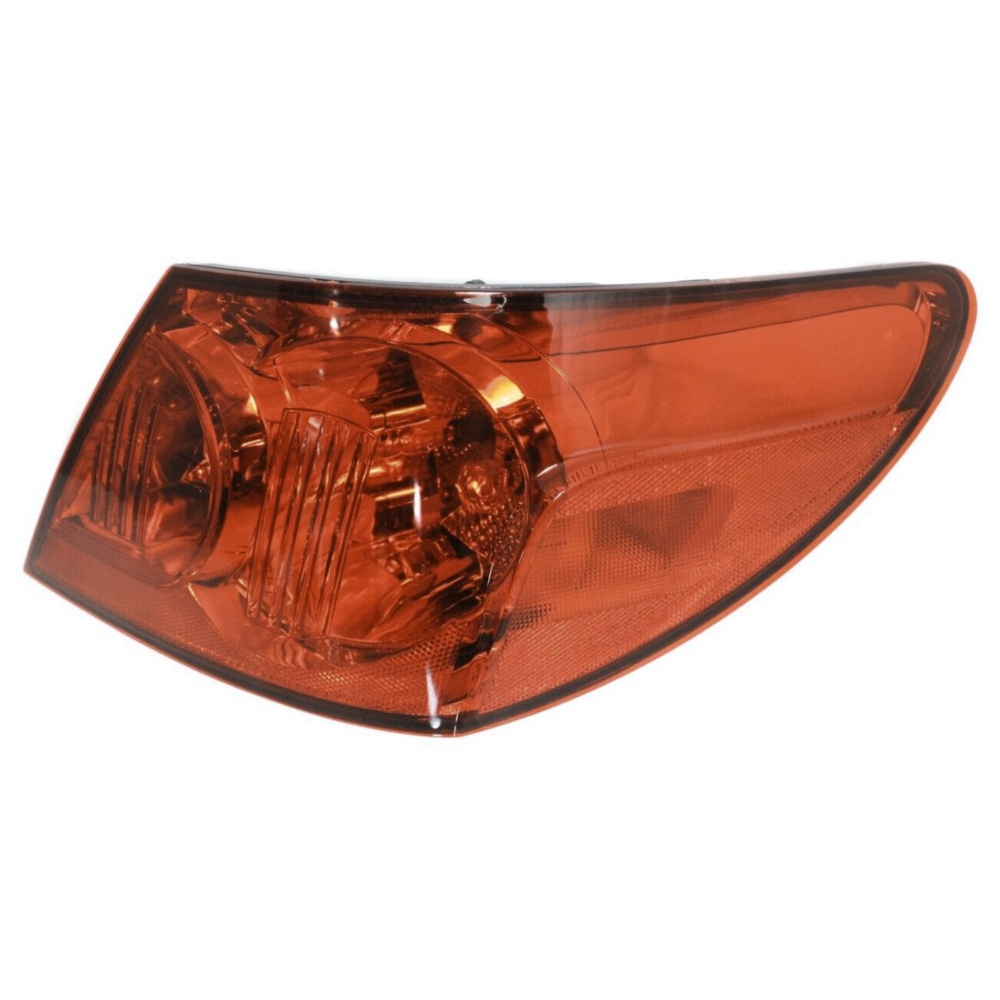 Halogen Tail Light Set For 2009-2010 Chrysler Sebring Sedan Outer W/ Bulbs 2Pcs