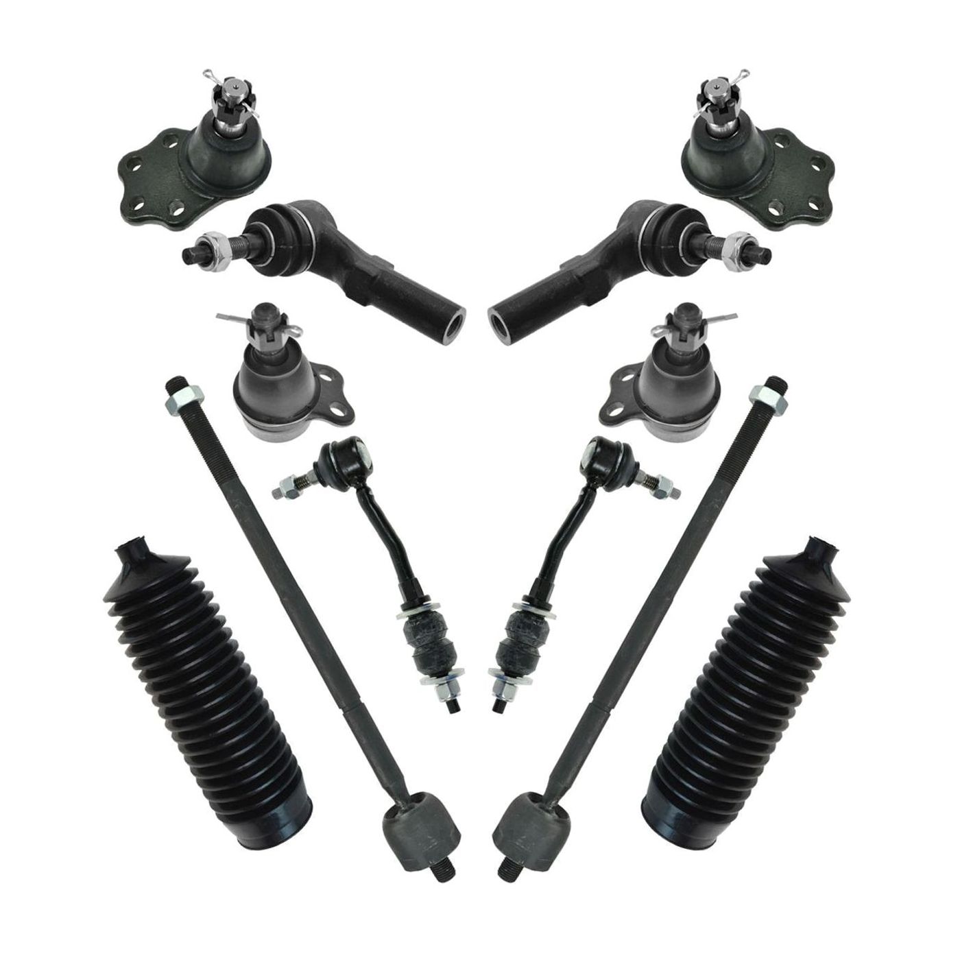 For Dodge 2000-2004 Dakota 2000-2003 Durango Front Steering & Suspension Kit