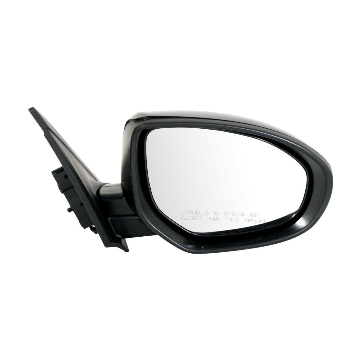 Mirror Power Smooth Black Passenger Side Right RH For 2010-2013 3 3 Sport Mazda3