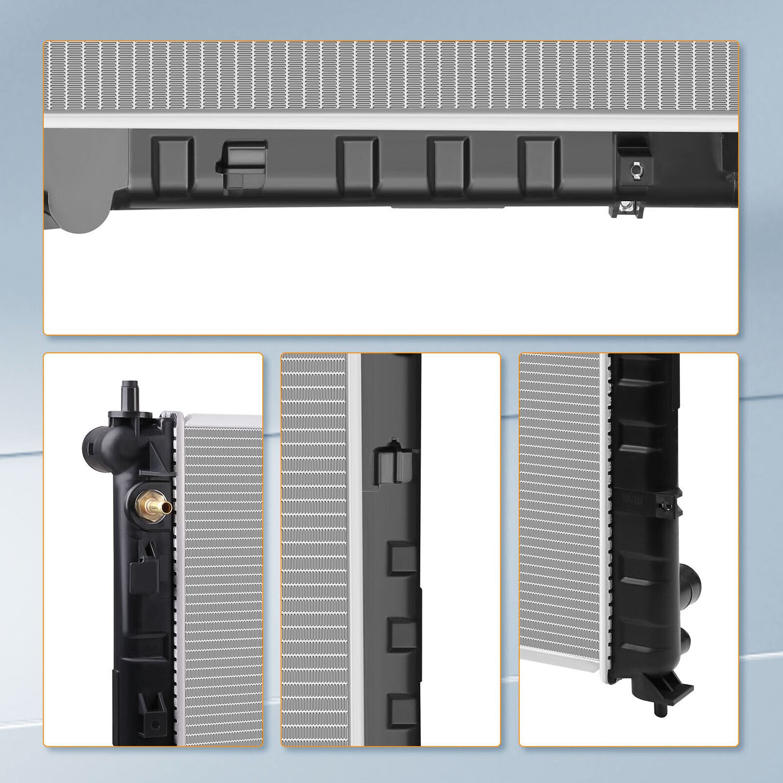 Aluminum Radiator For MPV A86490-10169232 4-Door 3-Door 3.0L CU2768 MA3010197