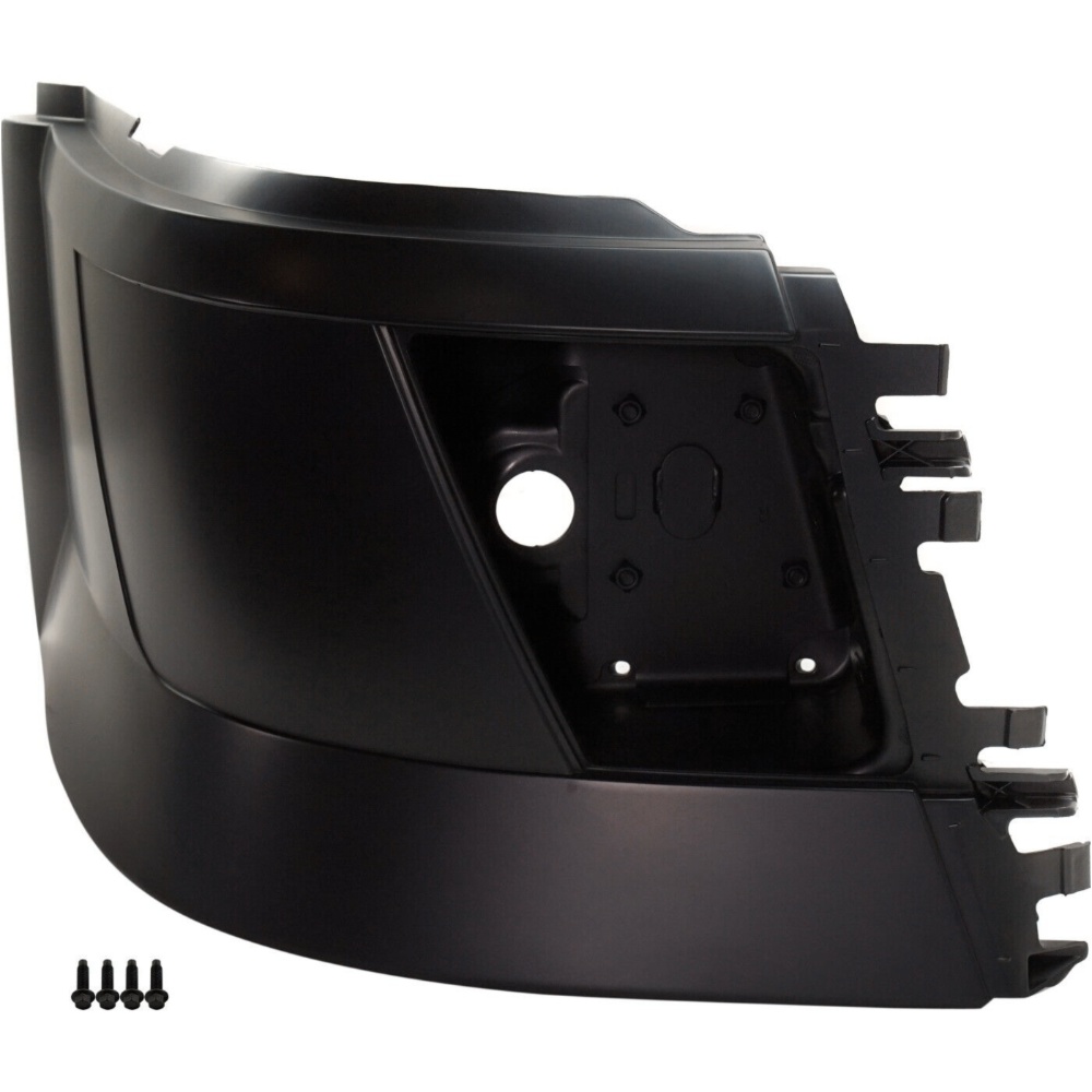 Bumper Face Bar End Extension Passenger Right Side Right Hand For Volvo VN