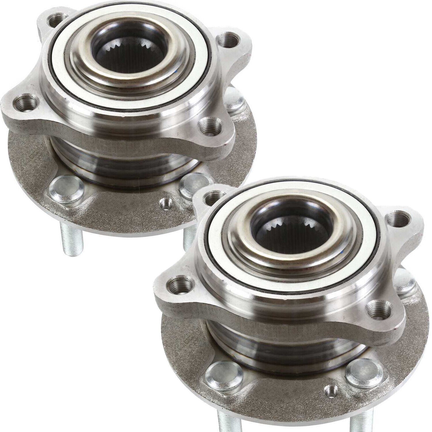 AWD Wheel Bearing & Hub Pair For Hyundai Santa Fe Veracruz Kia Rondo Sorento