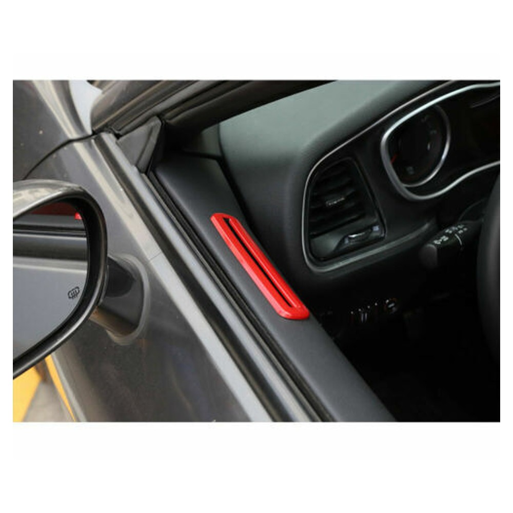 Red Door Air Outlet Vent Trim Cover + Inner Accessories
