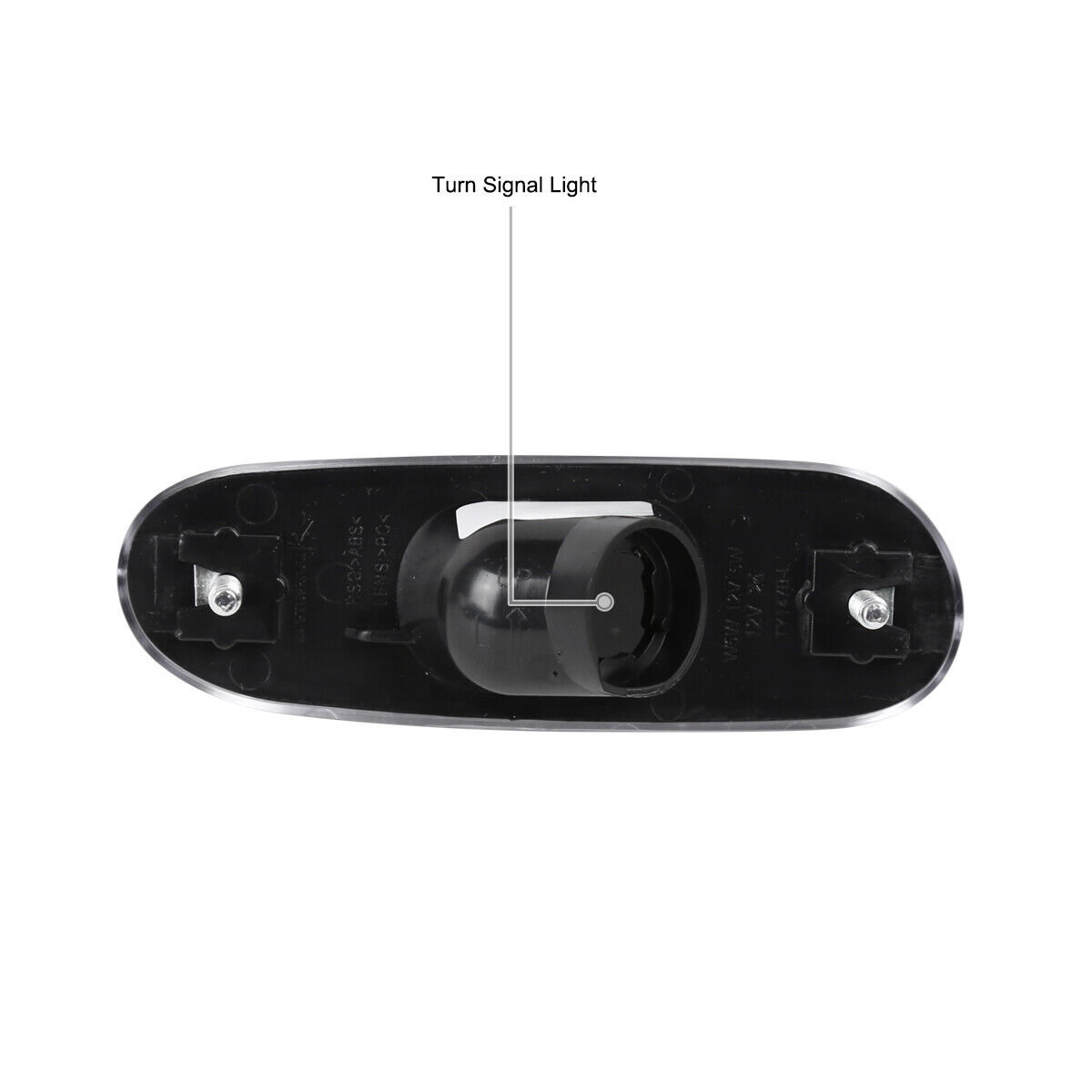 Black Side Marker Lights Signal Lamps