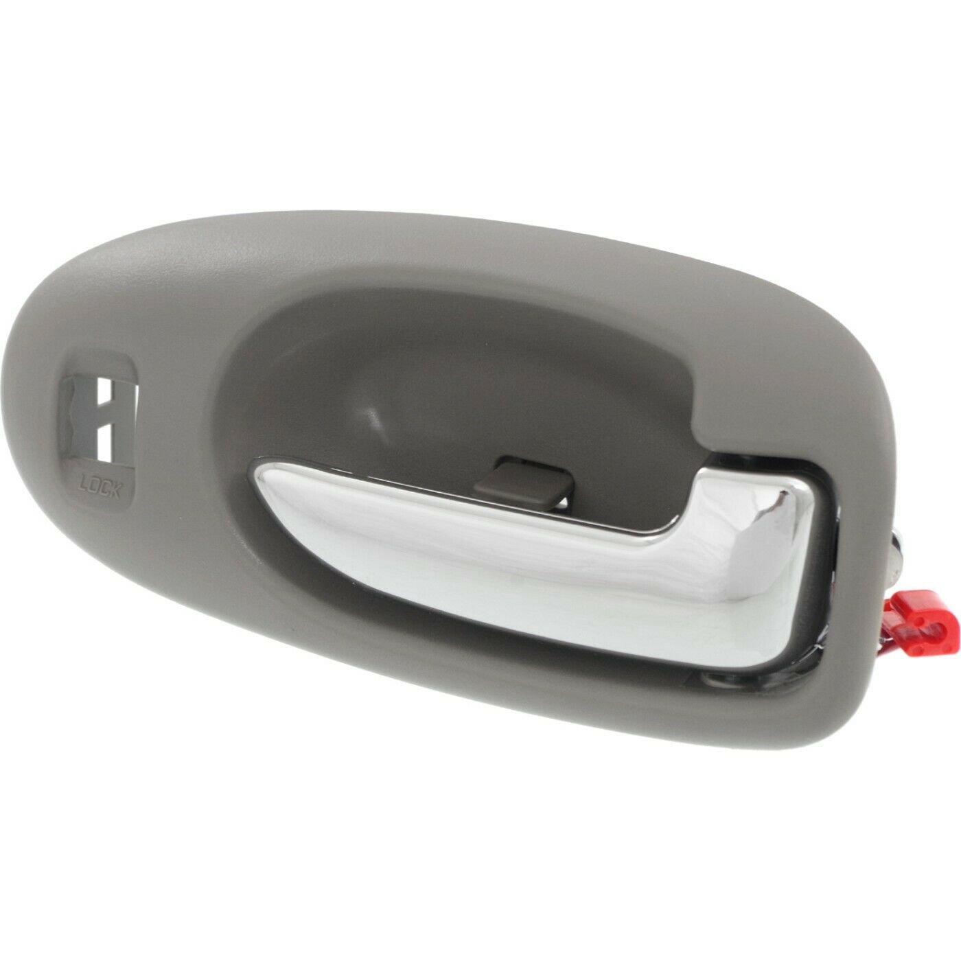Door Handle Set For 01-06 Sebring 01-06 Stratus Front Inner Light Gray 2Pc