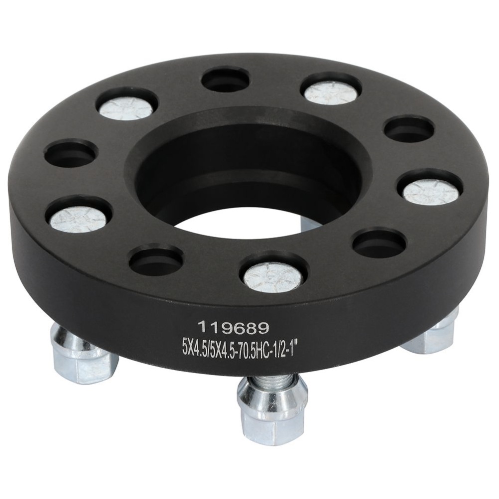 2-pcs 1" 5x4.5 1/2" Studs Wheel Spacers For Ford Lincoln Mazda Mercury